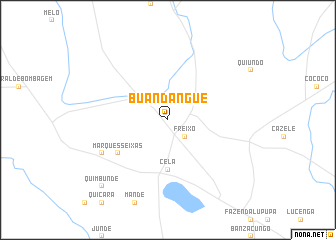 map of Buandangue