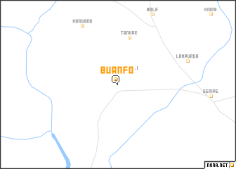 map of Buanfo