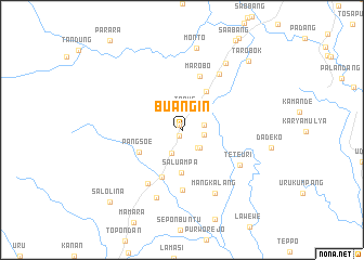 map of Buangin