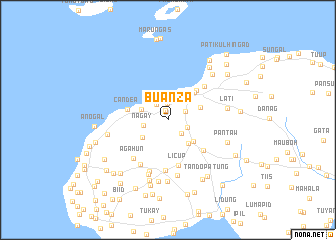 map of Buanza