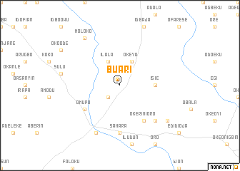 map of Buari