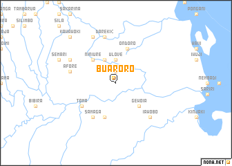 map of Buaroro