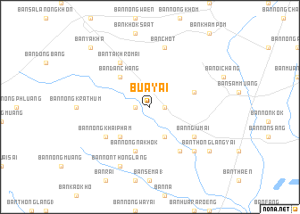 map of Bua Yai