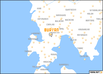 map of Buayan