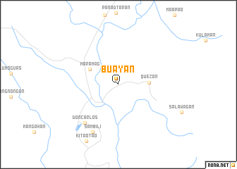 map of Buayan