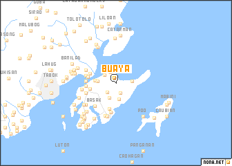 map of Buaya