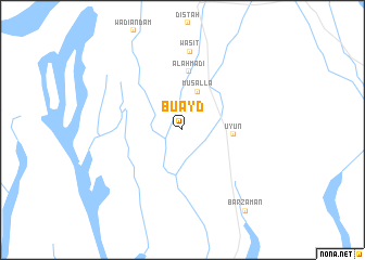 map of Bu‘ayd