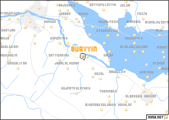 map of Bu‘ayyin