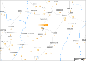 map of Buba II