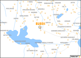 map of Būbak