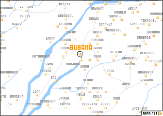 map of Bubama