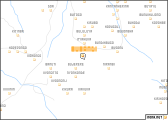 map of Bubandi