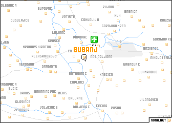 map of Bubanj