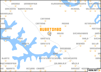 map of Buba Tombó