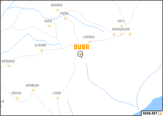 map of Buba