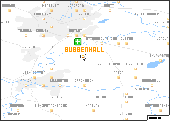 map of Bubbenhall