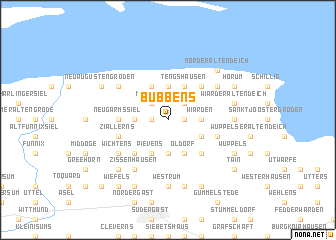 map of Bübbens