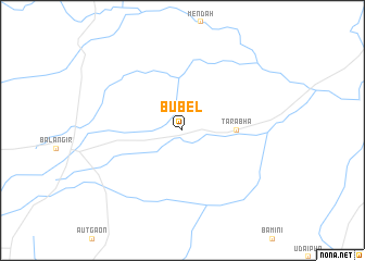 map of Bubel