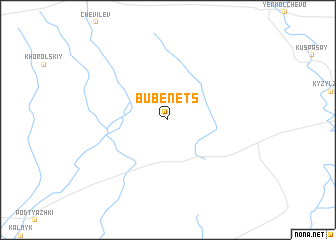 map of Bubenets