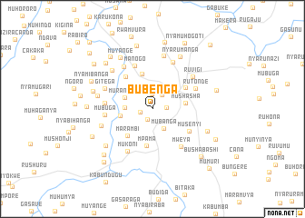 map of Bubenga