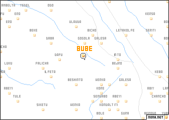 map of Bubē
