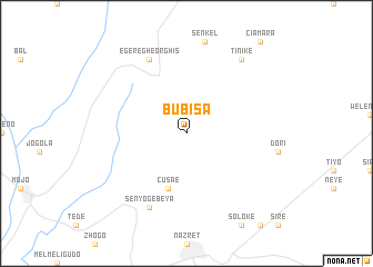 map of Bubīsa