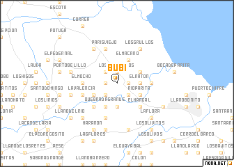 map of Bubi