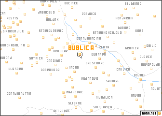 map of Bublica