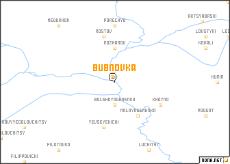 map of Bubnovka