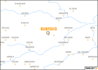 map of Bubnovo