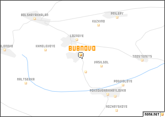 map of Bubnovo
