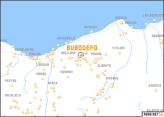 map of Bubodefo