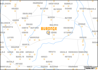 map of Bubonge