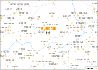 map of Buborim