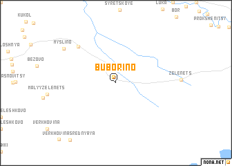 map of Buborino