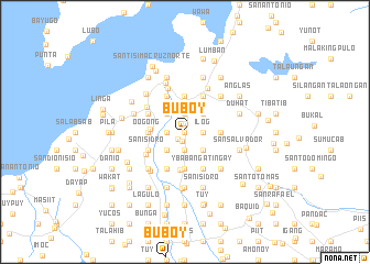 map of Buboy