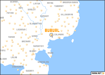 map of Bubual