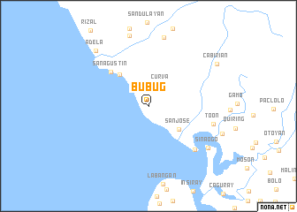 map of Bubug