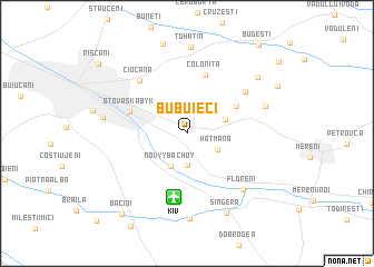 map of Bubuieci