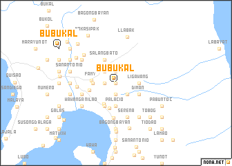 map of Bubukal