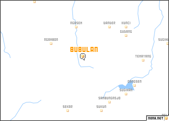 map of Bubulan