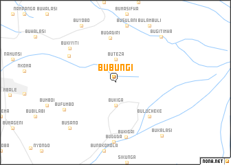 map of Bubungi