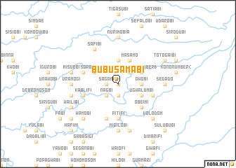 map of Bubusamabi