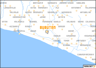 map of Bubutan