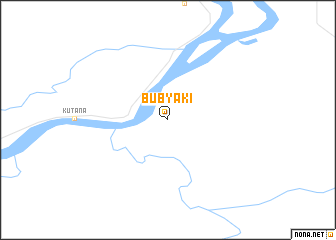 map of Bubyaki