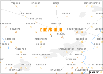 map of Bubyakovo
