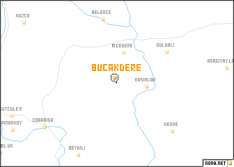 map of Bucakdere