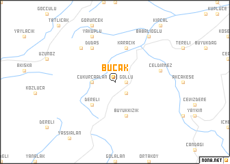map of Bucak