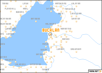 map of Bucalan