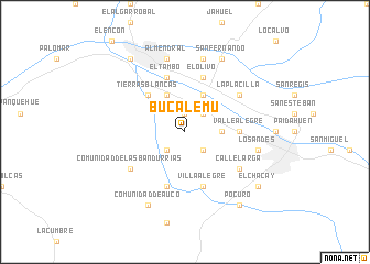 map of Bucalemu